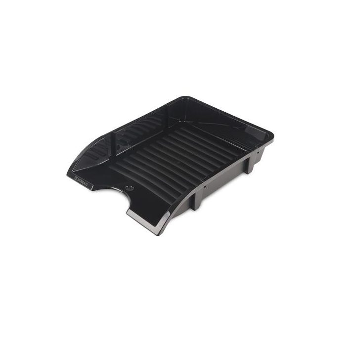 Donau Solid Irattálca műanyag törhetetlen - Fekete (7455001PL-01)