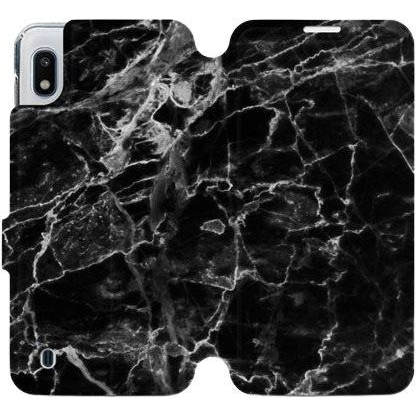 Flip case for Samsung Galaxy A10 - V056P Black Marble (5903226879236)