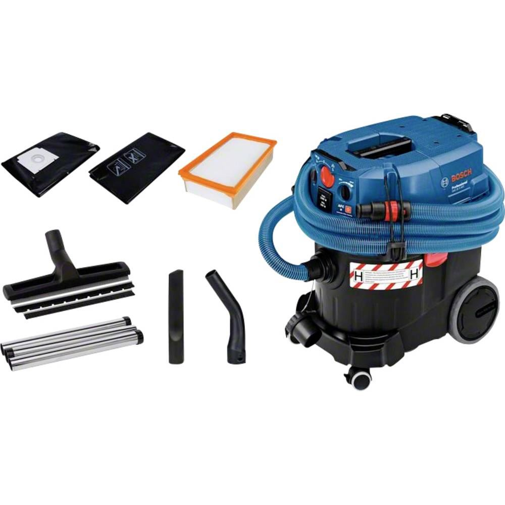Bosch Professional GAS 35 HNedves-/száraz porszívó 1200 W 35 l , kék, 06019C3600 (06019C3600)