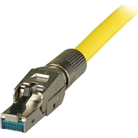 Feldkonfektionierbarer Stecker,RJ45 Cat.8 Class 1 AWG22 - 27, Zinkdruckgu
