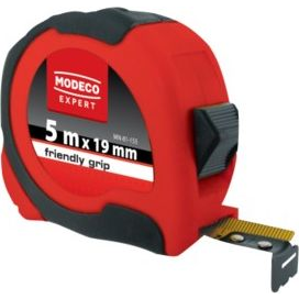 Modeco FRIENDLY GRIP tape measure 5m 19mm MN-81-155