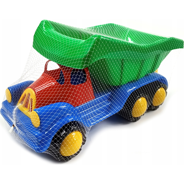 Színes Dömperszállító Autó - Utánfutóval, 45 cm