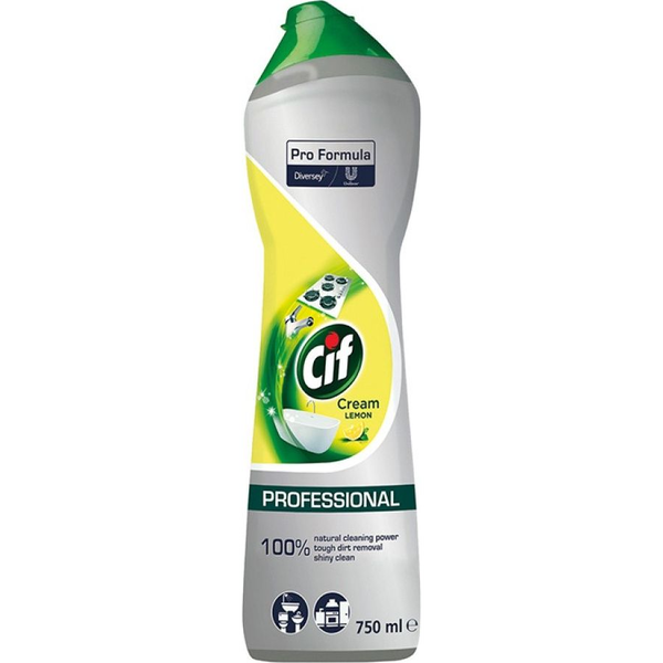 Cif Mleczko do czyszczenia CIF Diversey Cytryna, 0,75l