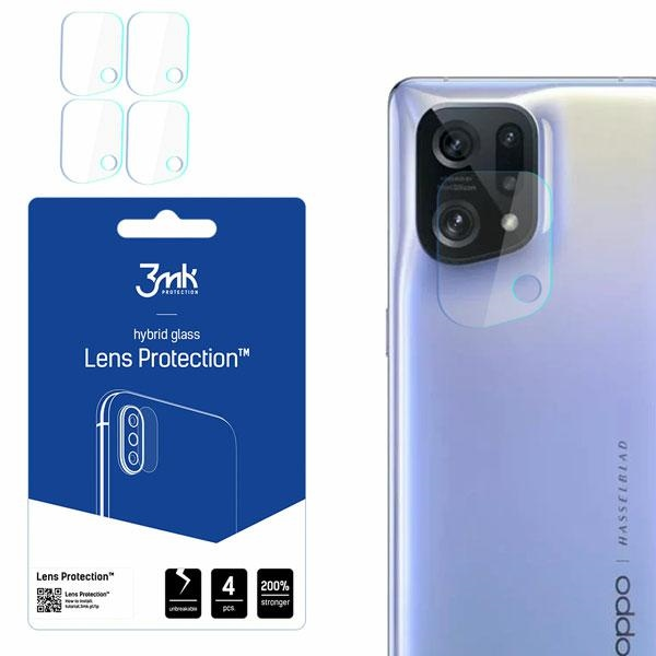 Hybridní Sklo 3MK pro Oppo Find X5, 4 ks