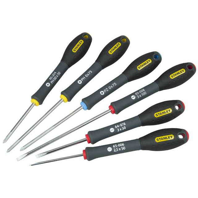 Stanley 0-65-492 FatMax Órás/Műszerész Csavarhúzó Készlet - 6 db-os (0-65-492)