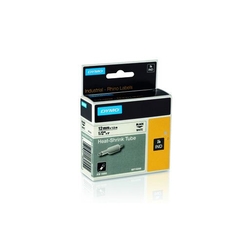 DYMO D1 Durable - Black on White - 12mm nastro per etichettatrice Nero su bianco