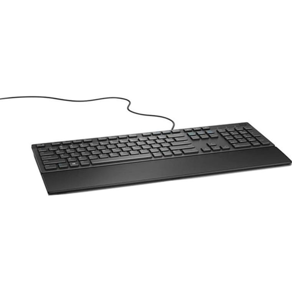 DELL KB216 tastatur Universel USB QWERTY Spansk Sort
