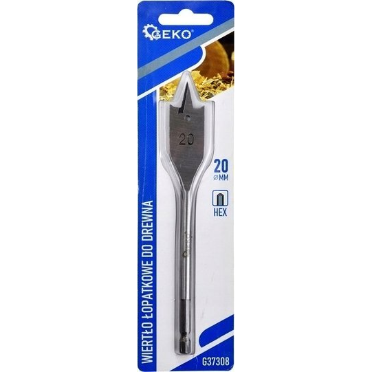 Wiertło Geko Wiertło łopatkowe do drewna 22x152mm HEX (20/200)