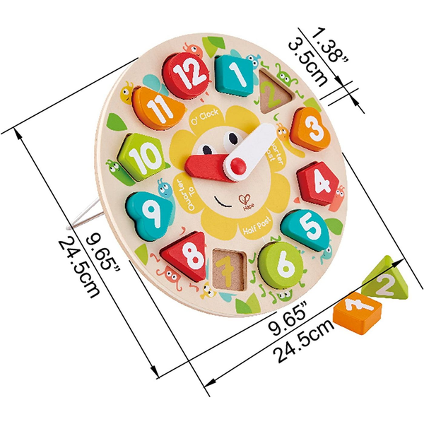HAPE WOODEN CLOCK