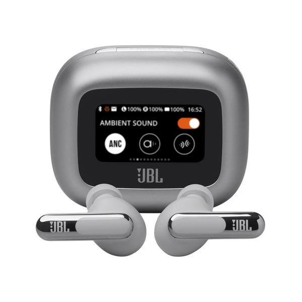 JBL Live Beam 3 True Wireless Bluetooth Fülhallgató - Ezüst