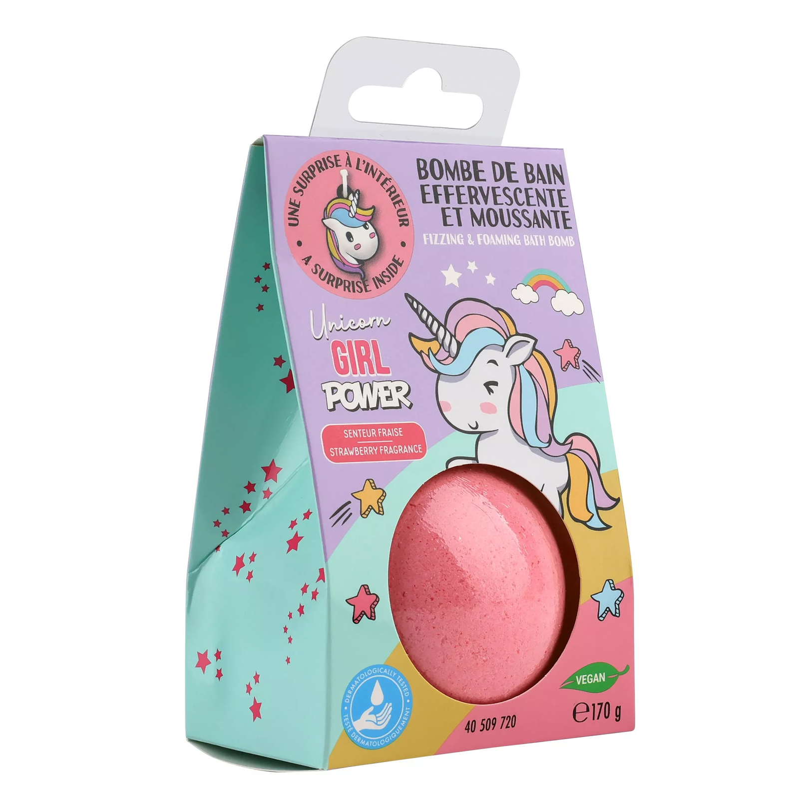 Varázslatos meglepetés unikornis fürdőbomba (40509720)