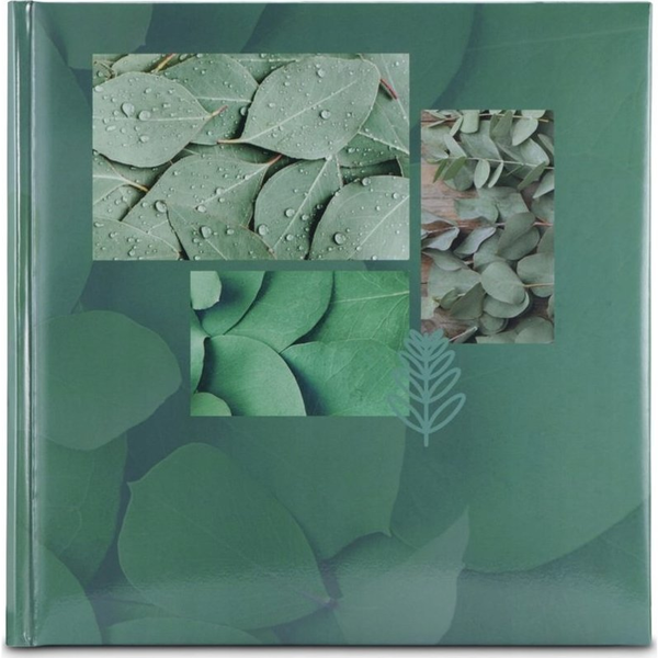 Hama Singo II álbum de foto y protector Verde 100 hojas Encuadernación en tapa dura