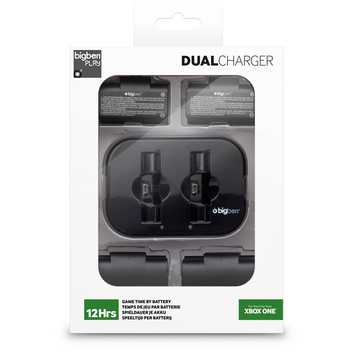 BigBen Xbox One Dual akkumulátor töltő (XB1DUALCHARGER)