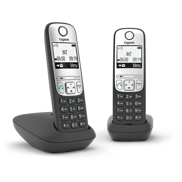 TEL GIGASET A690 DUO Black Dect