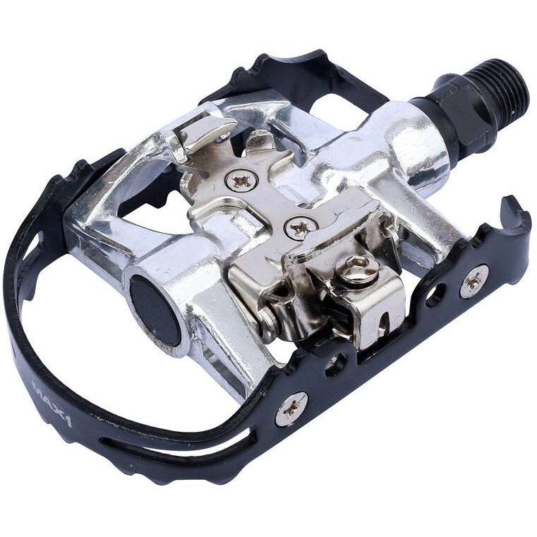 Pedals MAX1 SPD City, single-sided, black (23555)