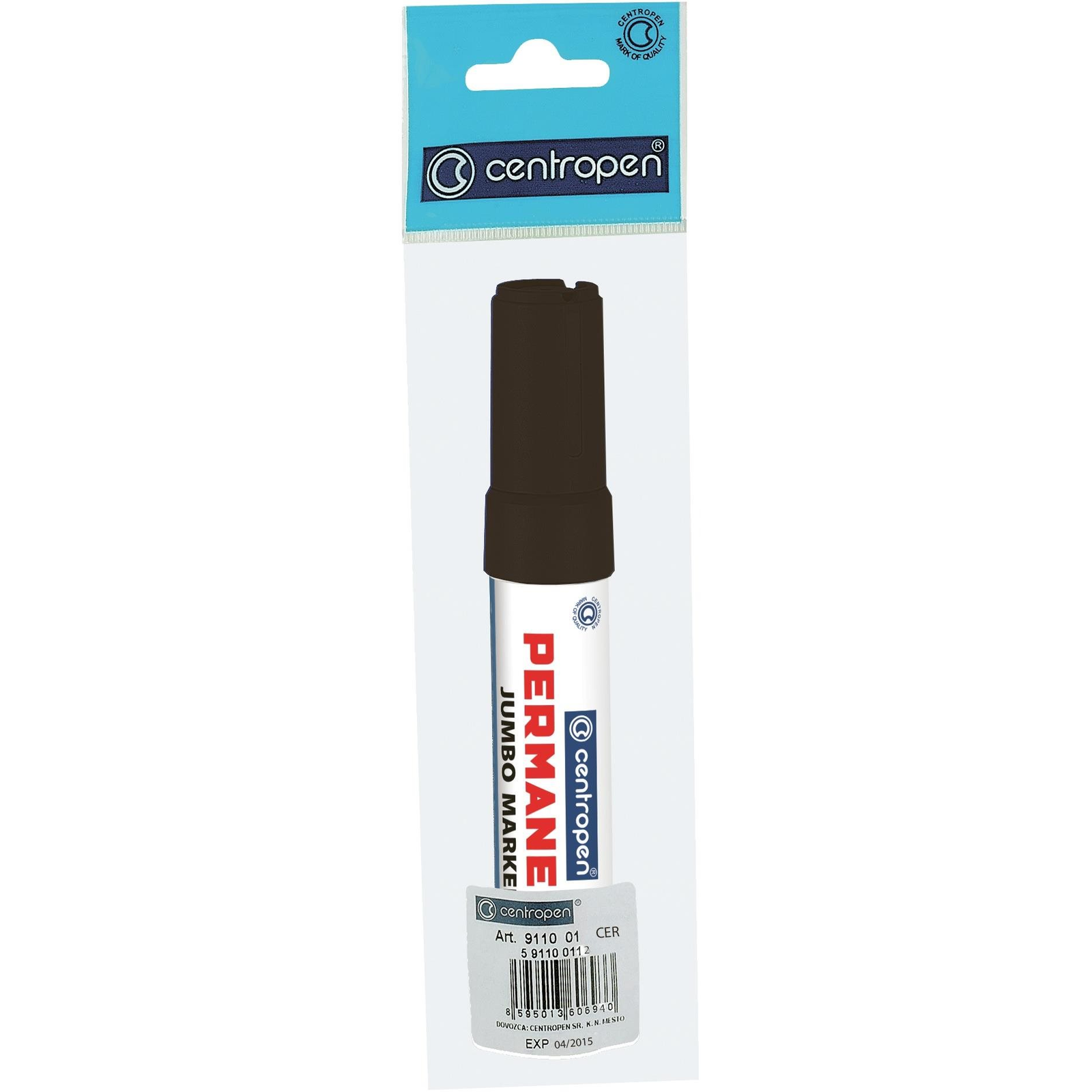 CENTROPEN 9110 - tartós, fekete, 2-10mm (8595013606896)