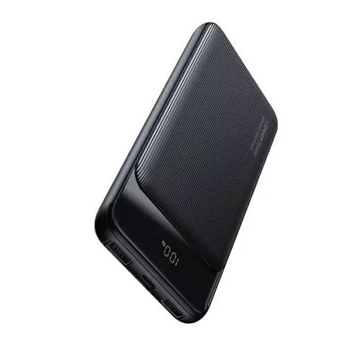 Usams CD198 Power Bank 10000mAh fekete (CD198)