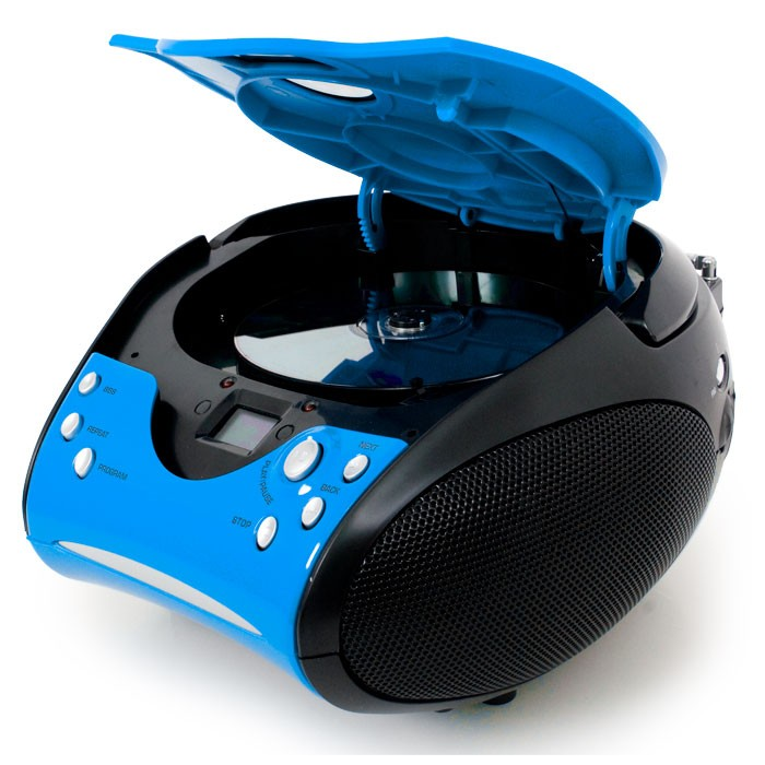 Lenco SCD-24 CD lejátszó Kék (SCD-24 BLUE)