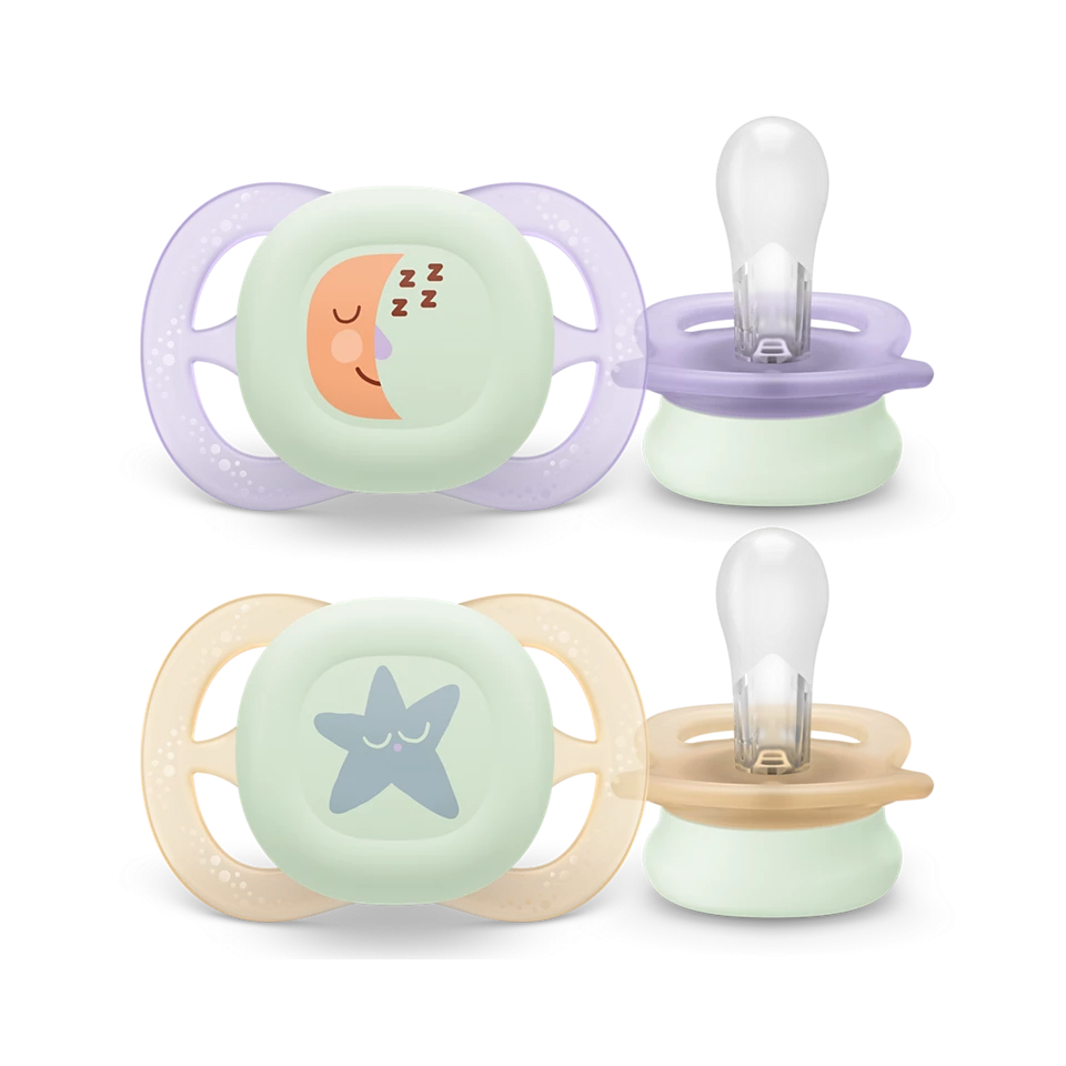 Philips SCF075/07 Avent Ultra Sart cumi 2 darabos készlet - Hold / Csillag (SCF075/07)