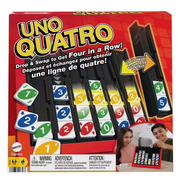 Mattel Uno: Quatro társasjáték (HPF82) (HPF82)