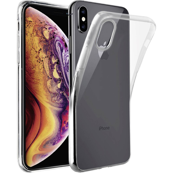 Vivanco Super Slim Apple iPhone XS Max Hátlap Átlátszó (SSCVVIPHXSMT)