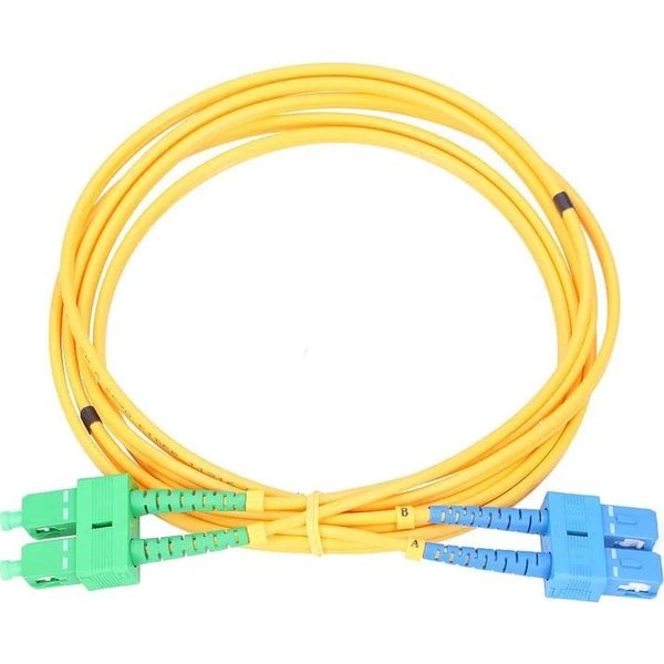 Мрежов кабел Extralink, SC, APC, UPC, G.657A1, Duplex 3.0мм, 3 м, Многоцветен