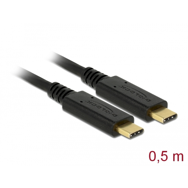 Delock USB 3.1 Gen 2 (10 Gbps) Kábel Typ-C na Typ
