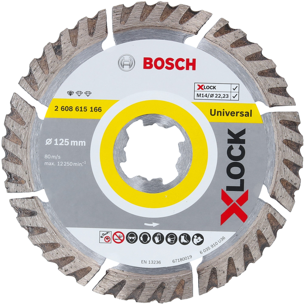 Bosch 2 608 615 166 príslušenstvo pre uhlovú brúsku Rezací disk