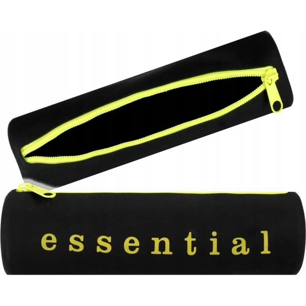 Starpak Szilikon Henger Tolltartó - Essential, Fekete/Zöld