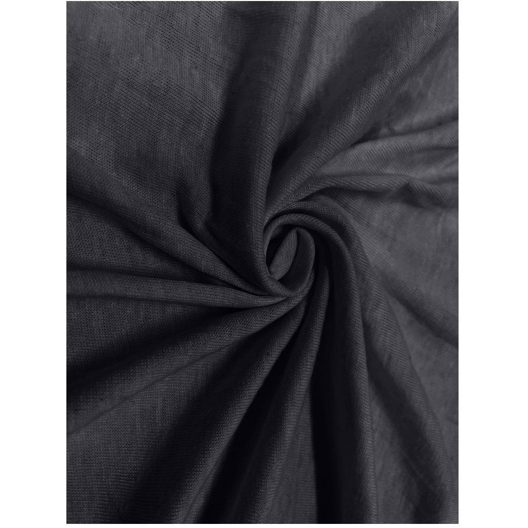 Kaptan Sheet Jersey TOP 90 × 200 cm, dark grey (5693216361-010)