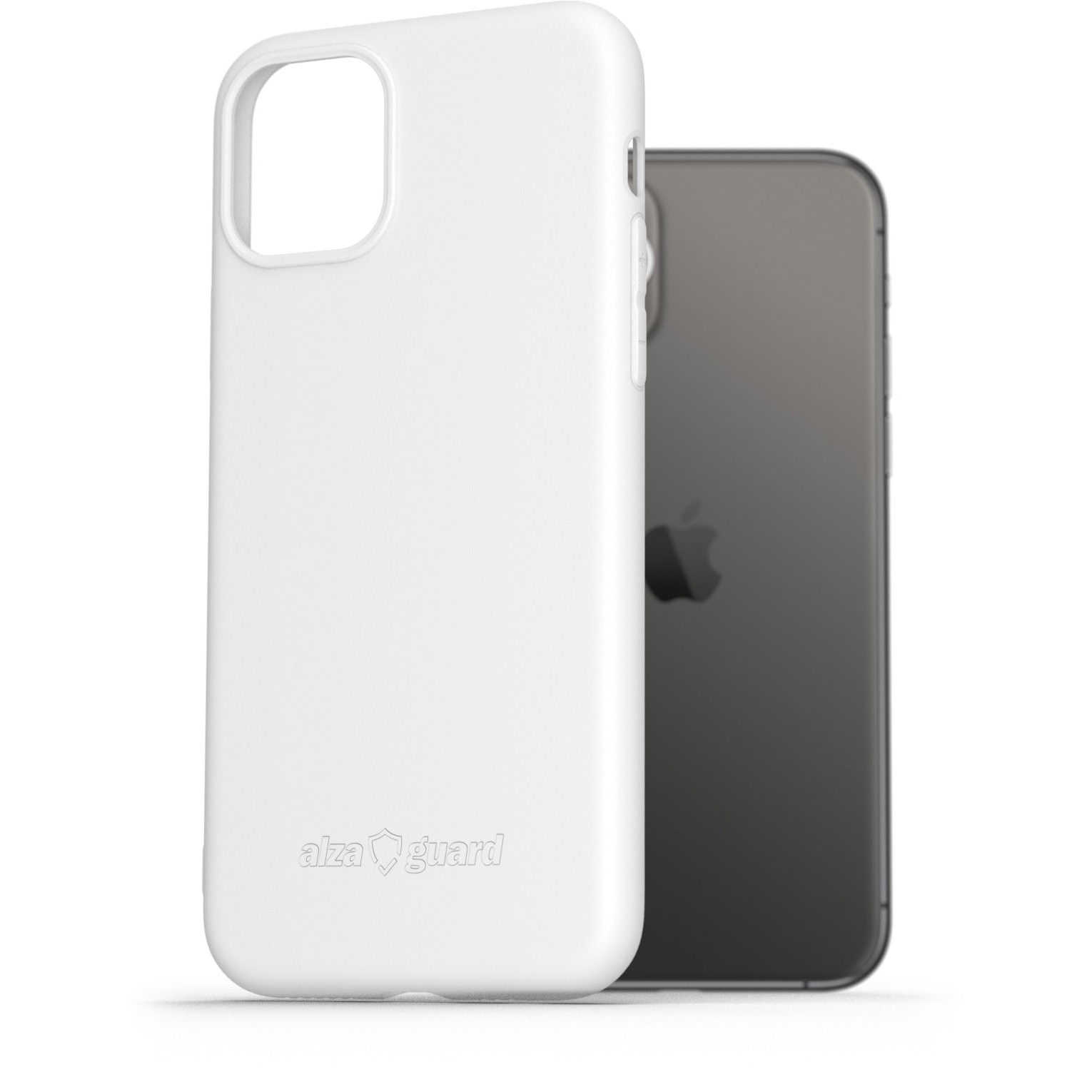 AlzaGuard Matte iPhone 11 Pro fehér TPU tok (AGD-PCT47W)