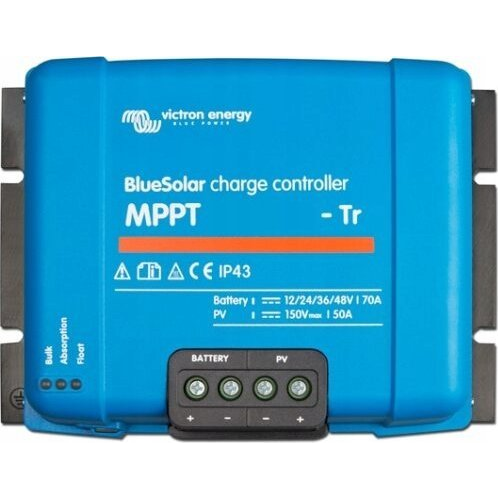 Victron Energy BlueSolar 250/70-Tr VE.Can Napelem töltésszabályozó MPPT 12 V, 24 V, 48 V 70 A (SCC125070441)