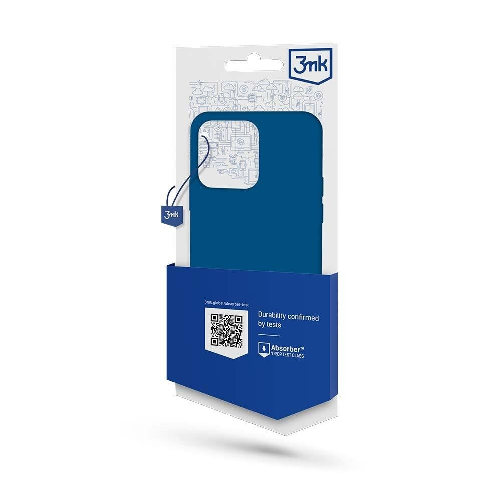 3mk Matt Case Samsung Galaxy S23 5G Szilikon Tok - Áfonyakék (5903108494229)