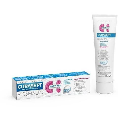 CURASEPT Biosmalto Baby-Kid baby 6 éves korig Eper 50 ml (8056746072483)