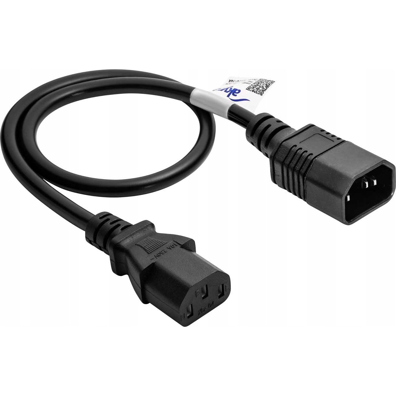 Akyga tápkábel hosszabbító 0.5m (AK-PC-14A) (AK-PC-14A)