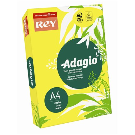 Rey Adagio A4 Színes másolópapír (250 lap) (ADAGI160X479 YELLOW)