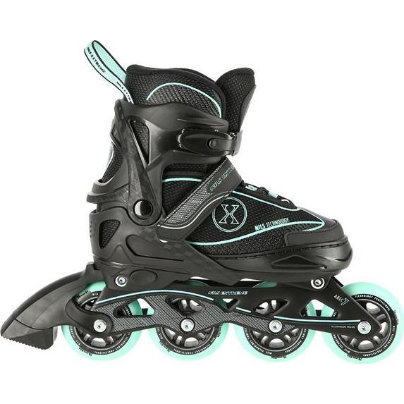 Rolki Nils Extreme NA11008 rekreacyjne regulowane czarne r. 39-42