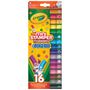 Crayola Mini mintázó filctoll készlet - Vegyes színek (16 db / csomag)