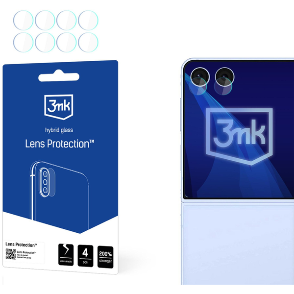 Samsung Galaxy Z Flip 7 - 3mk Ochrana objektivu
