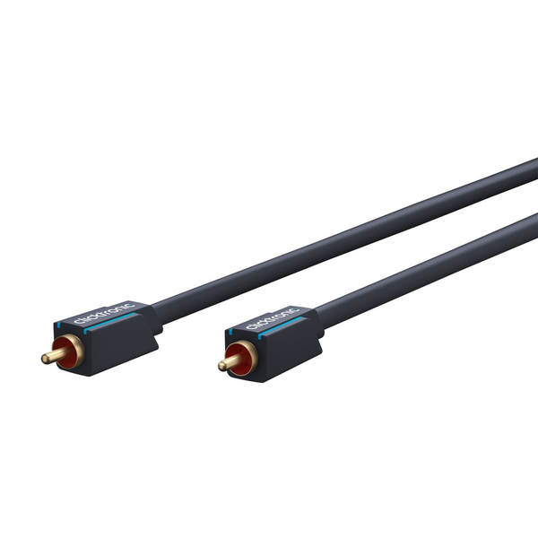 Clicktronic 70442 kabel 1x RCA (cinch) - 1x RCA (cinch) 0,5 m