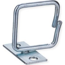 ROLINE Kabelse, 40x40 mm, Metall, Kabeleinfhrung seitlich