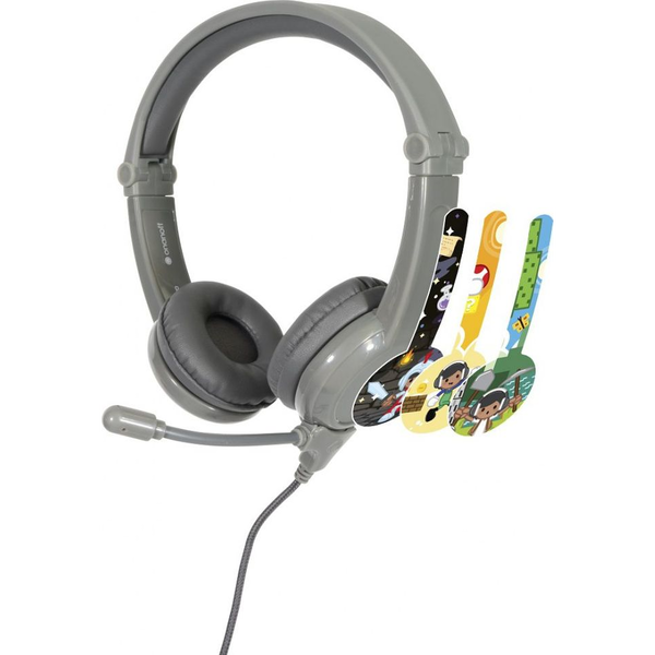 Auriculares Para Juegos Para Niños 3+, 85db Galaxy Gris