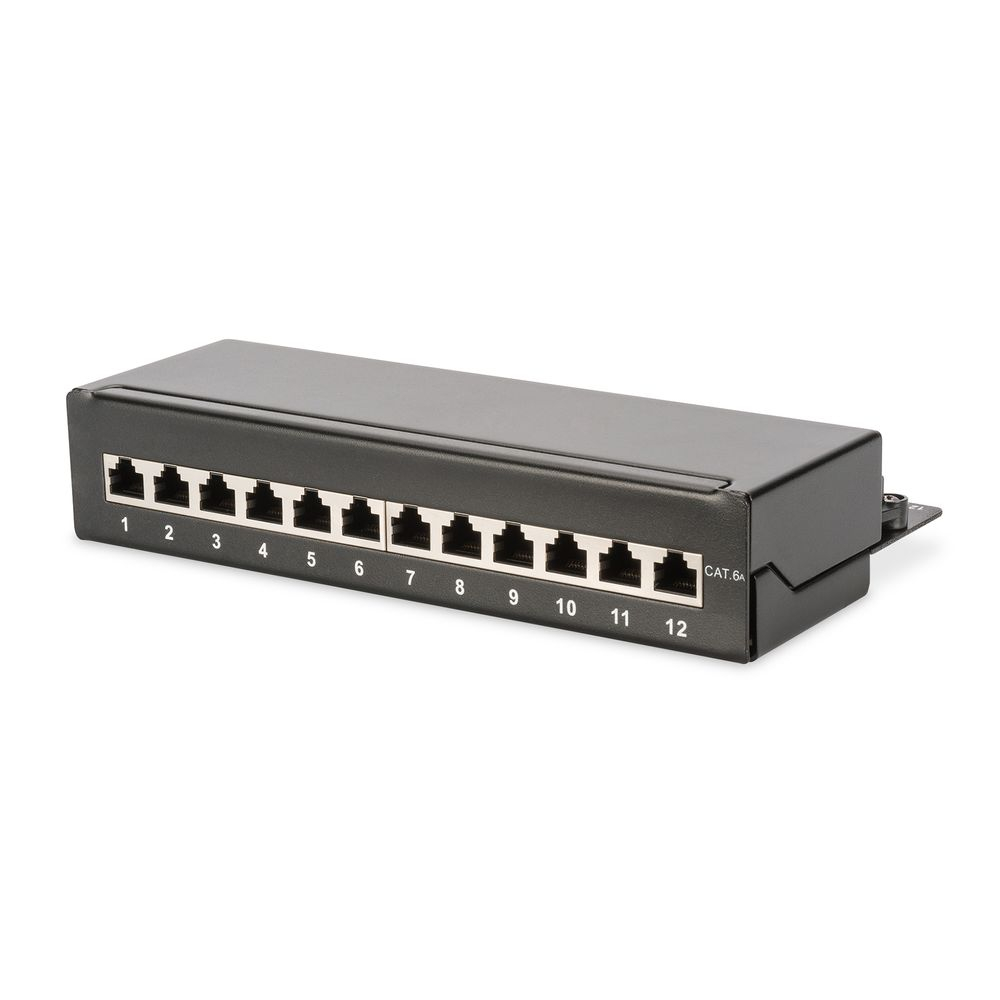 Digitus 12-port Patch Panel 1U Black (DN-91612SD-EA)