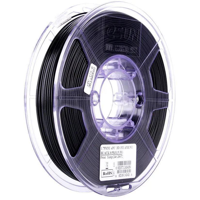 eSUN ePC black 0,5kg (ESU3D33)