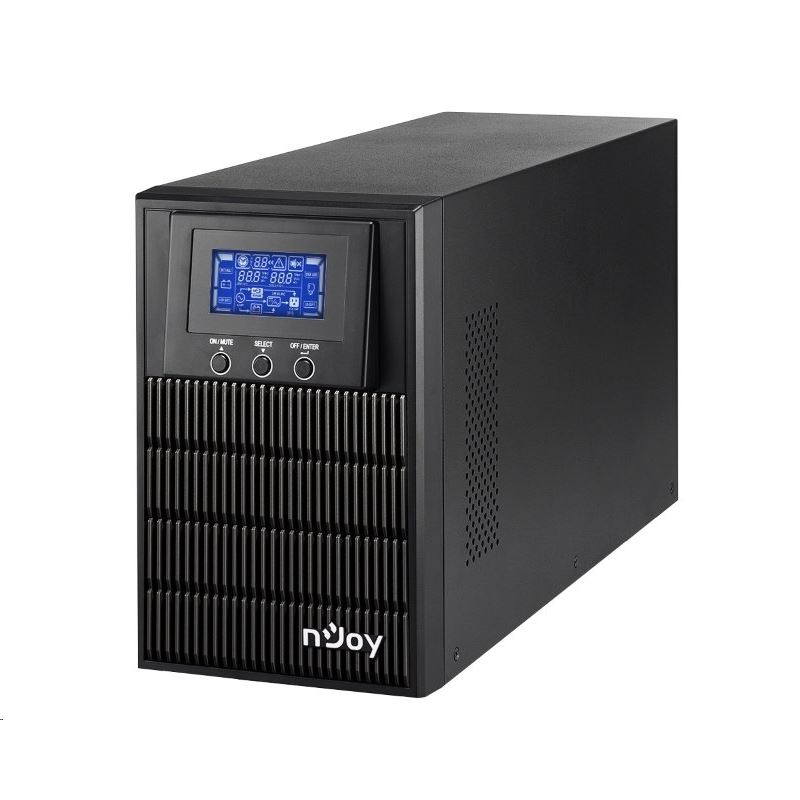 NJOY Aten Pro 1000 VA / 900 W Szünetmentes tápegység (PWUP-OL100AP-AZ01B) (PWUP-OL100AP-AZ01B)