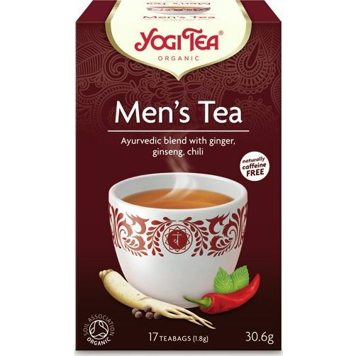 BIO Férfi Tea - 17x1,8 g, Yogi Men's Tea