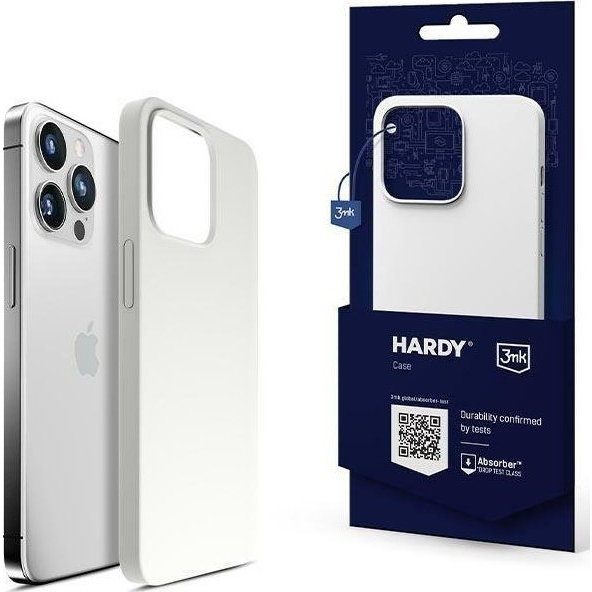 Apple IPhone 14 Pro Max - 3mk Hardy Szilikon MagCase Fehér