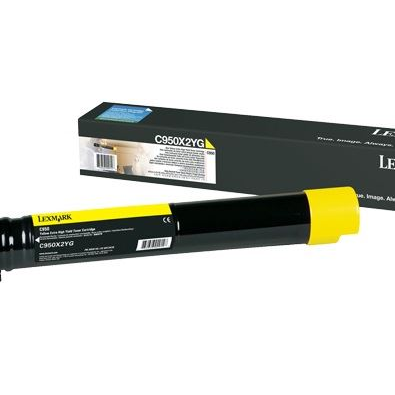 Lexmark C950X2YG toner 1 kusov Originál Žltá (C950X2YG)