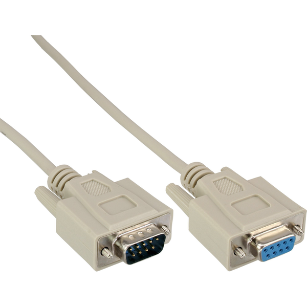 InLine B-12232 cavo seriale Beige 2 m DB-9