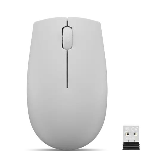 Lenovo 300 vezeték nélküli Compact egér Arctic Grey - világosszürke (GY51L15678)